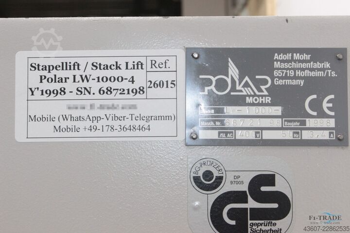 Boru kaldırıcı Polar LW-1000-4