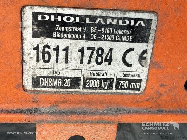 Ψυκτικός ημιρυμουλκούμενος Schmitz Cargobull Tiefkühler Standard Ladebordwand