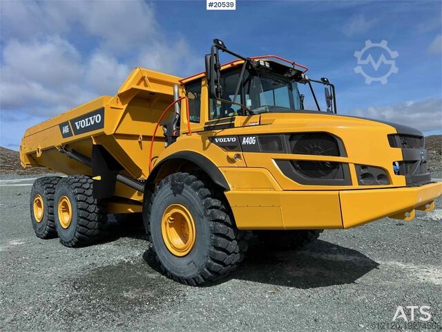 Muldenfahrzeug Volvo A40G Dump Truck 6x6. WATCH VIDEO