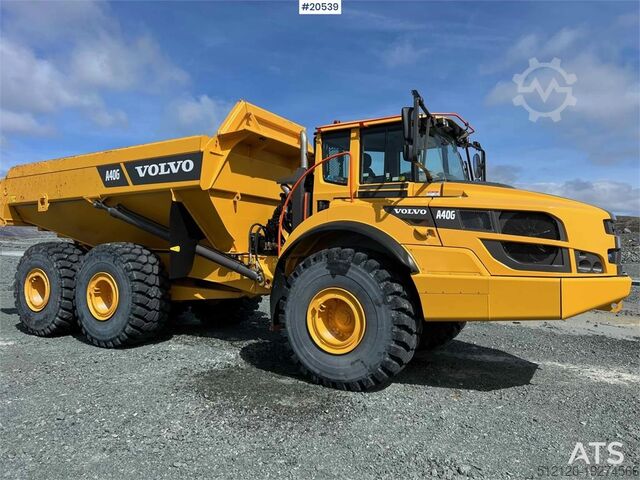 Muldenfahrzeug Volvo A40G Dump Truck 6x6. WATCH VIDEO