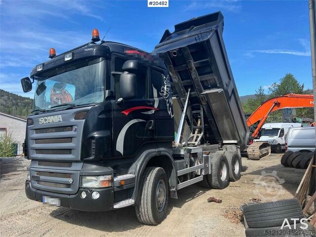 Avfallsbil Scania R500 6x4 Tipper. WATCH VIDEO