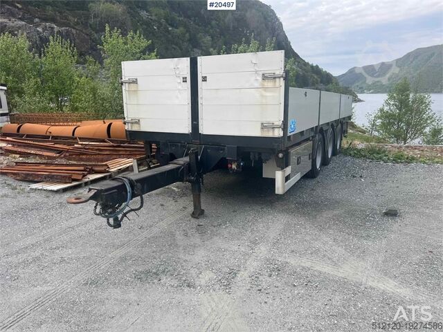 Flatbed  Nor-Slep 3 Akslet