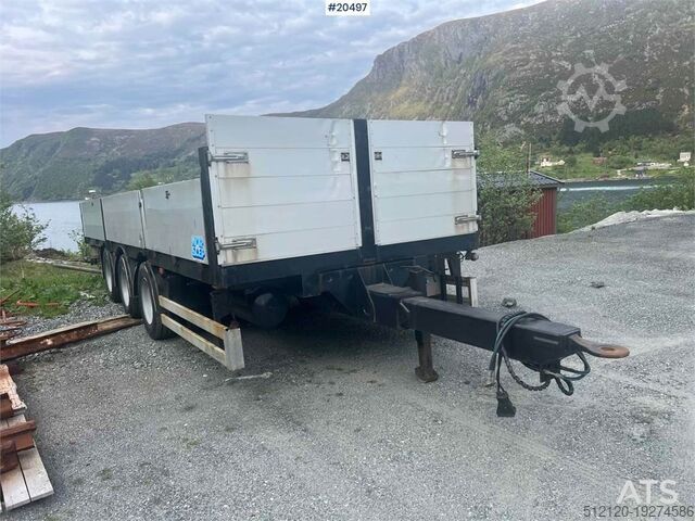 Platform aanhanger  Nor-Slep 3 Akslet