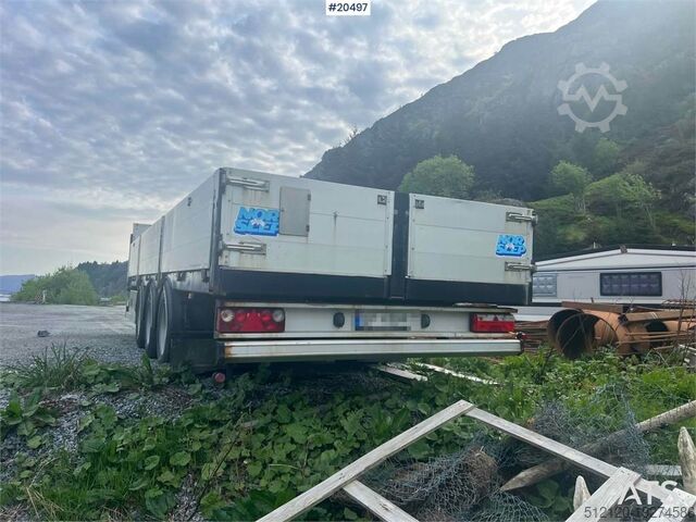 Flatbed  Nor-Slep 3 Akslet