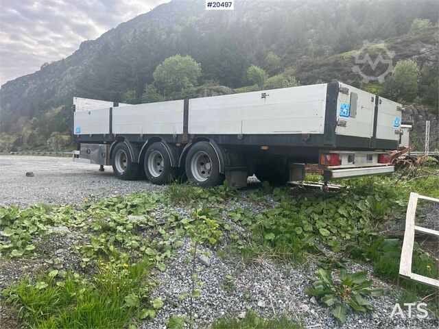 Flatbed  Nor-Slep 3 Akslet