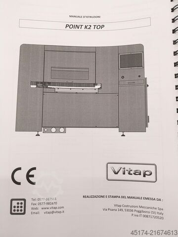 Bearbeitungszentrum VITAP - ITALY POINT K2 TOP