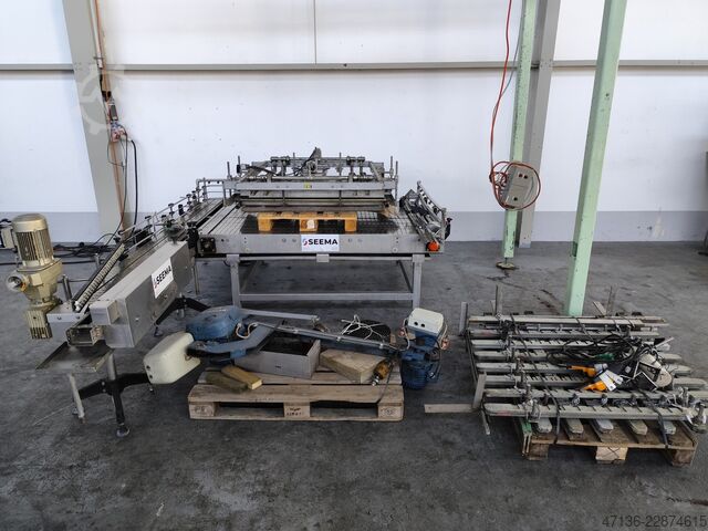 Poloautomatický depaletizér nových skleněných lahví BEYER / KETTNER BEYER / KETTNER 
