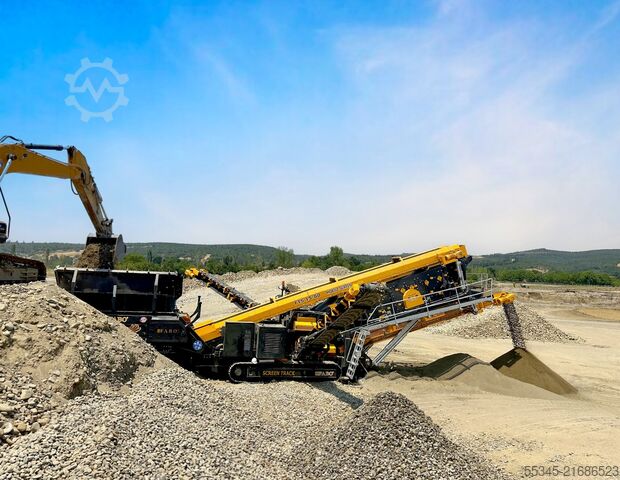 Screening Machine FABO Tracked Screening Plant Mobile Screening Plant FTS-1560