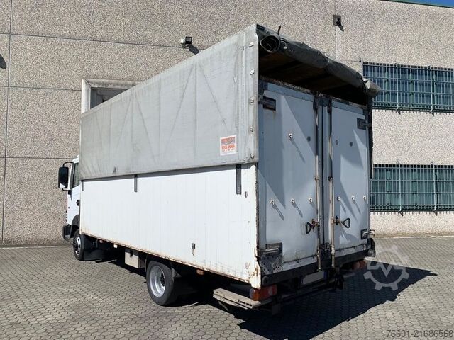 Gardinsided kassevogn Nissan Atleon 35.15 - Furgone in Lega con Telo