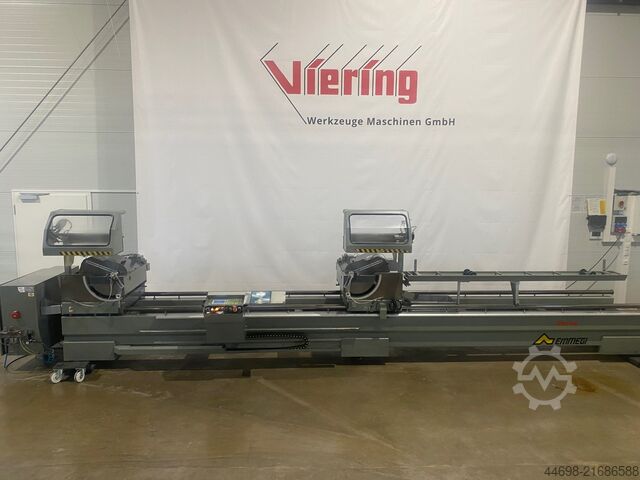 Kétvágású gérvágó fűrész alumínium profilokhoz Emmegi Twin Libra