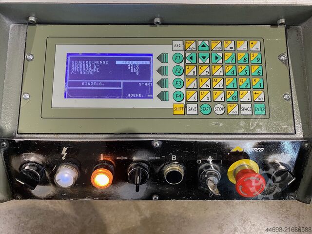 Kétvágású gérvágó fűrész alumínium profilokhoz Emmegi Twin Libra