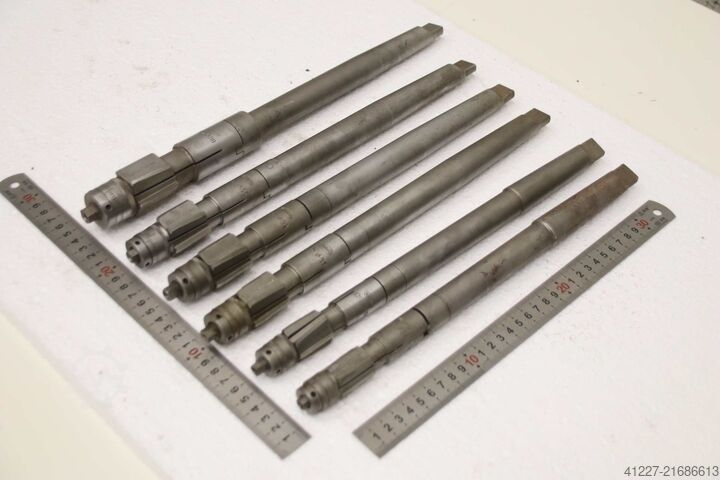 Maskin-reamere MK3, 6 stk. Kahaco RD Ø 24 bis 38 mm einstellbar