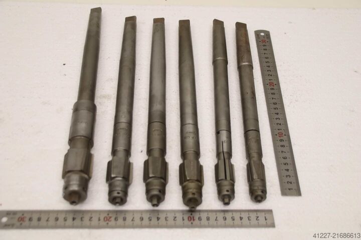 Maskin-reamere MK3, 6 stk. Kahaco RD Ø 24 bis 38 mm einstellbar