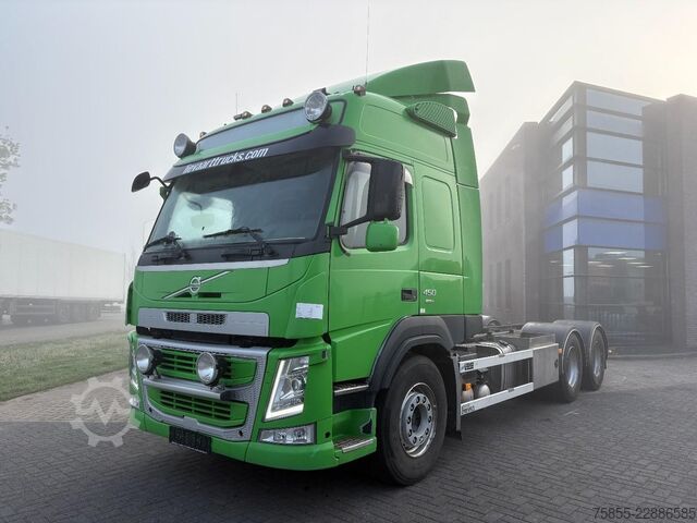 Πλαίσιο με καμπίνα Volvo FM450 6x2 /  Euro 6 / Chassis  / 331.000 KM
