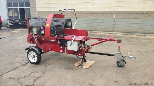 Automatische brandhoutverwerker, houtkloofmachine Brugger SA38