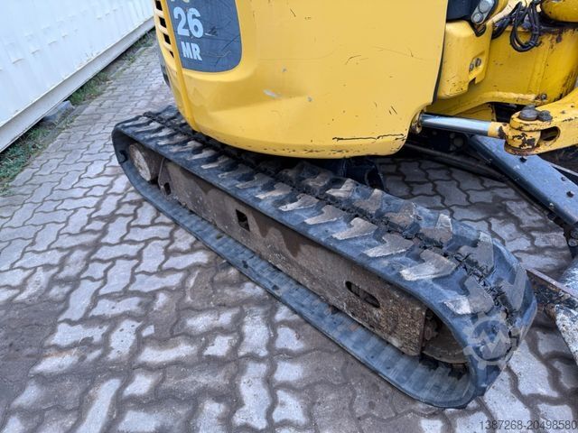 Mini bager KOMATSU PC26MR-3 / 2020 BJ / 2 x Löffel