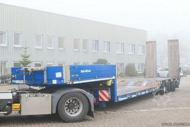 Nízkoložný návěs MÜLLER-MITTELTAL TTS-VLL 30,0 Profi, Gelenkt, hydr. Rampen, BPW