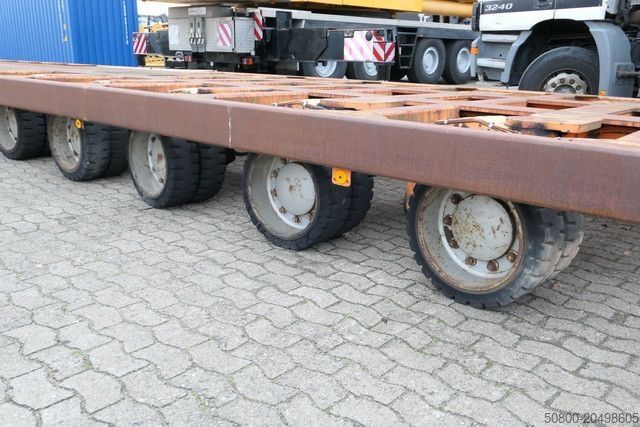 Nízkoložný návěs SCHEUERLE SPE 8554, Cargo Master, 85to. NL, gelenkt, 18m