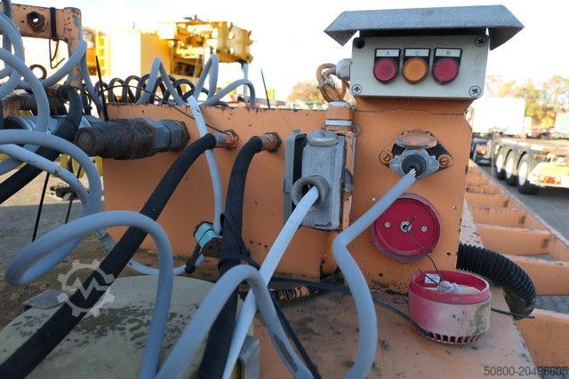 Dieplader oplegger SCHEUERLE SPE 8554, Cargo Master, 85to. NL, gelenkt, 18m