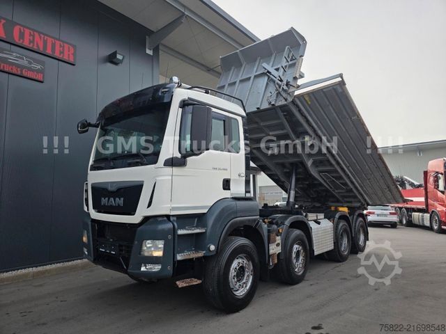 Tipper truck MAN TGS 35.480 / 8X4 / Meiller Bordmatik