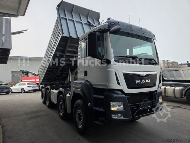 Tipper truck MAN TGS 35.480 / 8X4 / Meiller Bordmatik