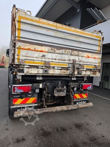 Three-sided tipper truck MAN TGS 35.480 / 8X4 / Meiller Bordmatik