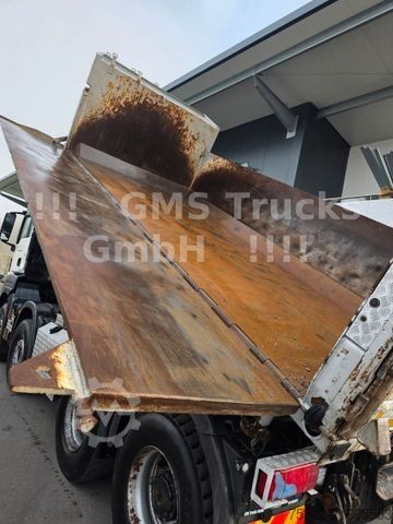 Three-sided tipper truck MAN TGS 35.480 / 8X4 / Meiller Bordmatik