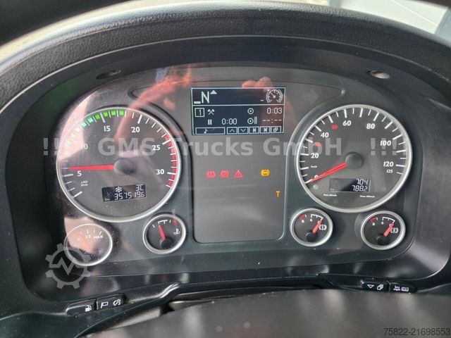 Three-sided tipper truck MAN TGS 35.480 / 8X4 / Meiller Bordmatik