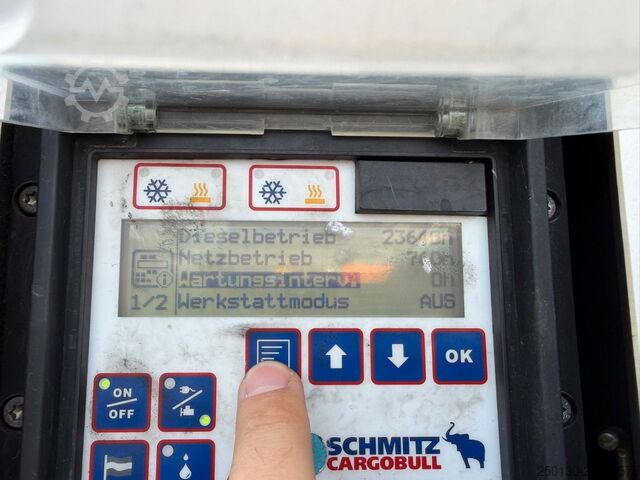 Naczepa chłodnia SCHMITZ CARGOBULL Doppelstock Tiefkühler /Telematic/Defrost