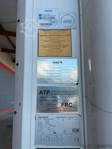 Naczepa chłodnia SCHMITZ CARGOBULL Doppelstock Tiefkühler /Telematic/Defrost
