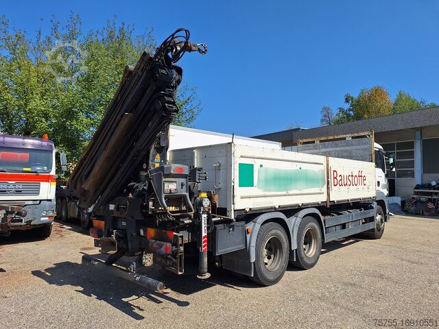 Mobile crane MAN TGS 33.440 6x4 Pritsche+Hiab 211-5 