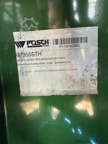 Odun yarma makinesi POSCH SPALTFIX K-600 VARIO + PackFix