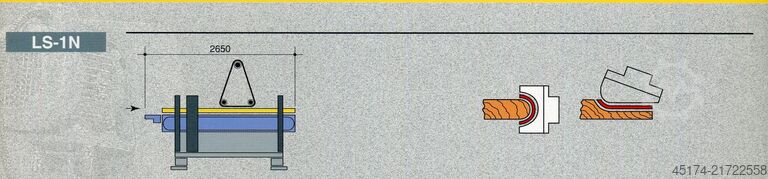 Mașină de șlefuit canturi VOLPATO LS - 1N