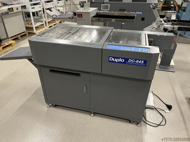 μηχανή αυλάκωσης και διάτρησης Duplo Docucutter DC-645