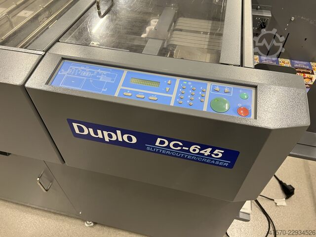 μηχανή αυλάκωσης και διάτρησης Duplo Docucutter DC-645