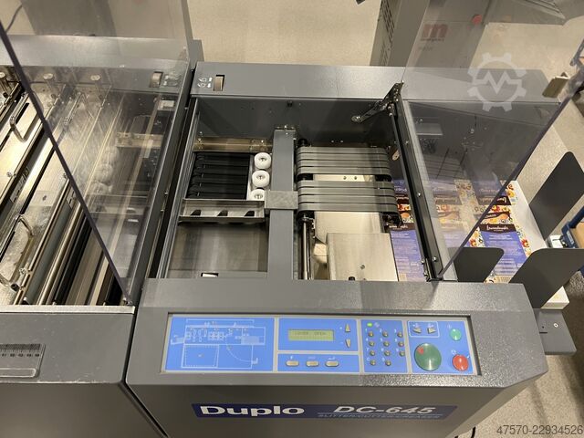 μηχανή αυλάκωσης και διάτρησης Duplo Docucutter DC-645