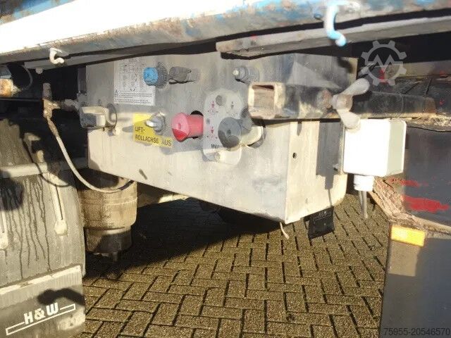 Laadplatform H&W 3asser met rongpotten