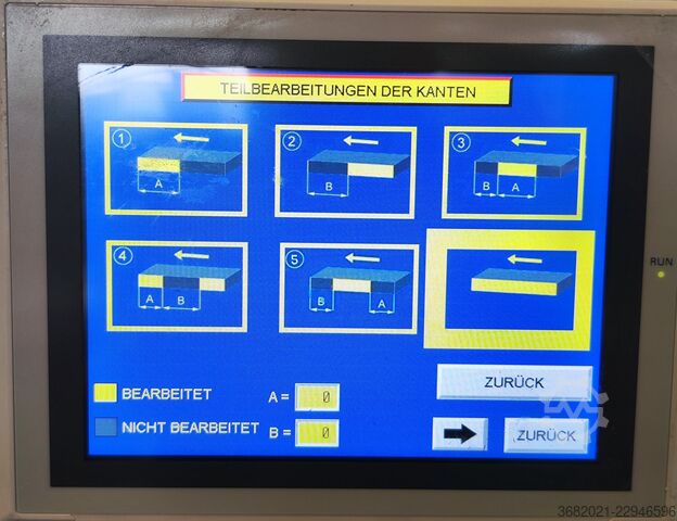 Ponceuse de chant Comandulli EDILPLUS 8+6 DX