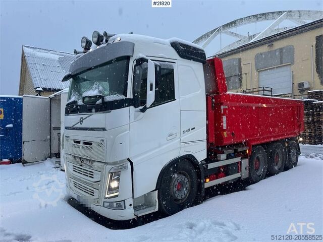 Tipper Volvo FH540 8x4 tipper w/ new dual clutch.