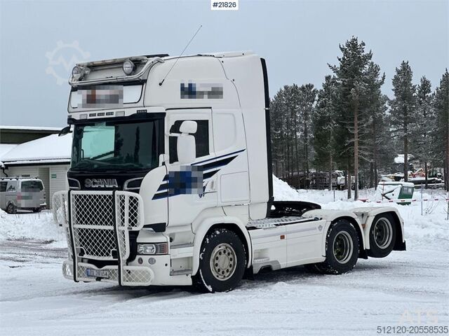 Standardni SZM Scania R730 6x2 tractor unit w/ hydraulics. WATCH VIDEO.