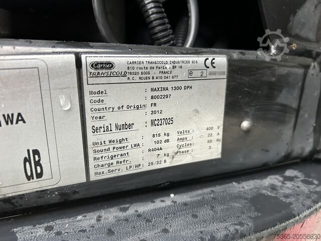 Transport chłodniczy/mrożony Krone Cool Liner / Carrier Reefer -30 gr / Frigo Box ...