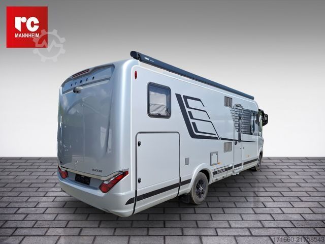 Integrerad husbil HYMER/ERIBA B-Klasse ML I BlackLine 780 HUBSTÜTZEN+Autarkie