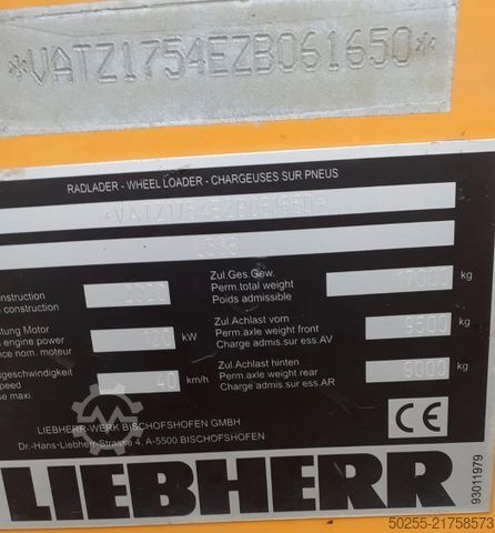Wiellader LIEBHERR L 538 kein 524 526 542 546 nur 2720 Std.  TOP