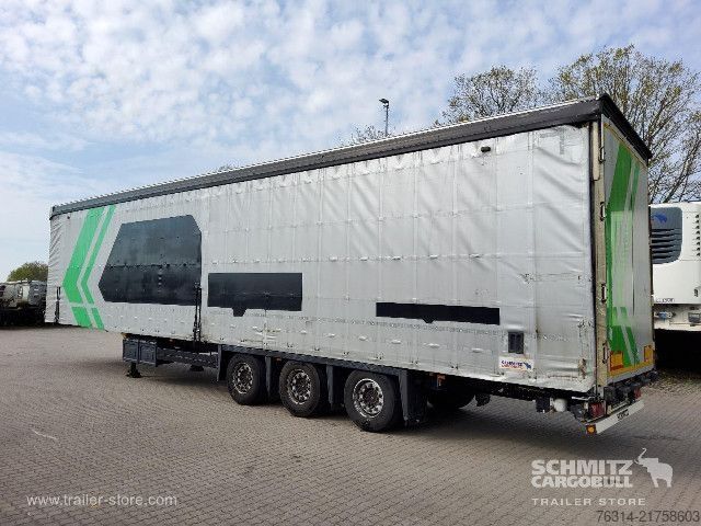 Open oplegger met zeil Schmitz Cargobull Curtainsider Mega Getränke