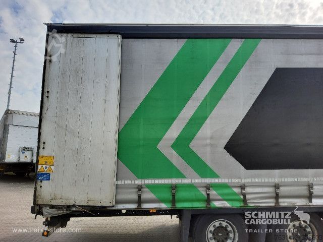 Open oplegger met zeil Schmitz Cargobull Curtainsider Mega Getränke