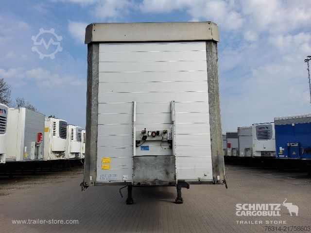 Open oplegger met zeil Schmitz Cargobull Curtainsider Mega Getränke