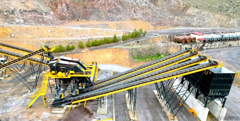 εξοπλισμός θραύσης FABO Fixed Crusher 500 TPH