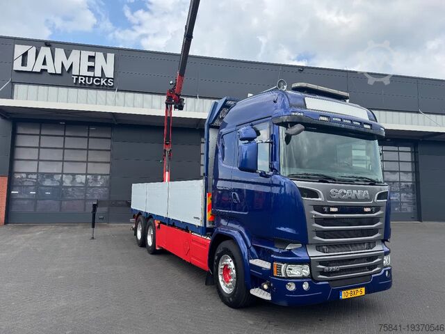 Kranwagen Scania R730 R 730 V8 6x2 Palfinger PK 18502-SH E