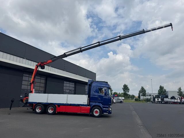 Camion-grue Scania R730 R 730 V8 6x2 Palfinger PK 18502-SH E