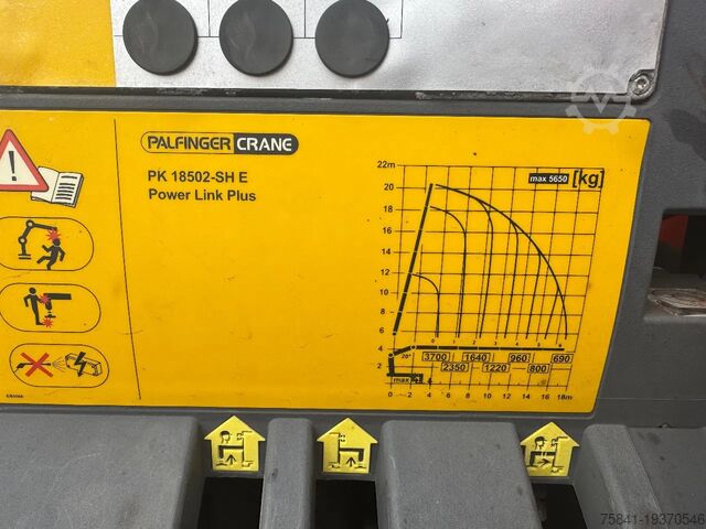 Camion-grue Scania R730 R 730 V8 6x2 Palfinger PK 18502-SH E